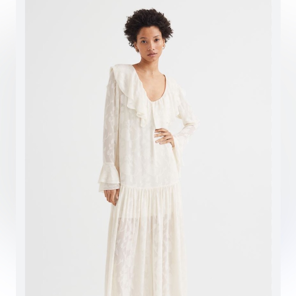 H&M Maxi Open Back Dress